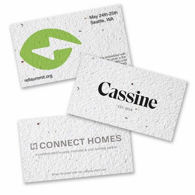 Seed Paper Business Card